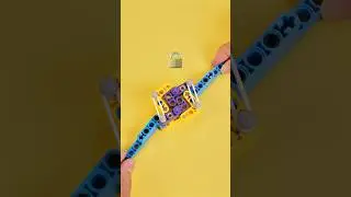I built a self-locking hook with LEGO technic parts! #lego #legomoc