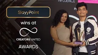 Slayy Point wins Versatile Entertainment Creator of the Year | Creators United
