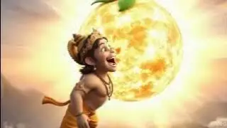बाल हनुमान और सूरज देव 🌞 #HinduStories #BalHanumanStory  #BalKatha #IndianMythology #BhaktiShorts 