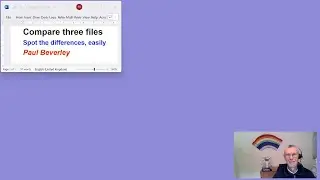 Spot the errors between three files