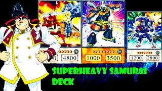 (YGOPRO)Superheavy Samurai deck, Gong Strong ,Yu-Gi-Oh! ARC-V,Superheavy Samurai Steam FiendTetsudoo