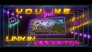 You and Me - SHUBH | Ae inspired | Pubg lobby video | Alightmotion edit | XML in Description