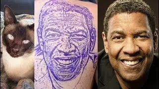Hardcore TATTOO STENCIL in 30 seconds!!!