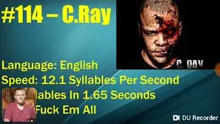 Khaos Reacts: Top 150 Fastest Rappers