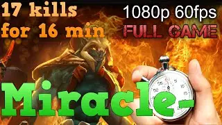 Miracle plays Huskar #1: Fast rush and win for 16 min. Full game.