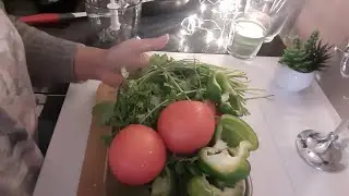 روتين مسائي ساهل وخفيفma routine 🌾 menu simple et rapide