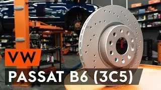 S&aring; byter du bromsskivor fram p&aring; VW PASSAT B6 (3C5) [AUTODOC-LEKTION]
