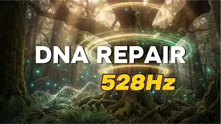 528Hz Miracle Tone: DNA Repair & Cell Rejuvenation | Deep Forest Healing Energy