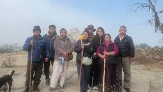 Bodhgaya day 10 vlog. Trekking to jae seRey pae thuten. Family trip.