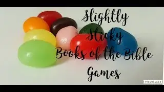 Slightly Sticky Books of the Bible Games | Hands On Activities for Students in Grades 4-8