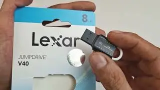 Tes Kecepatan Flashdisk LEXAR JumpDrive V40 8GB
