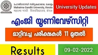 MG University Exam Results| Time Table  | പരീക്ഷാഫലം | MG University Updates | Edusoft Malayalam