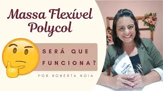 Massa Para Biscuit - Massa Flex&iacute;vel da Polycol por Roberta Noia