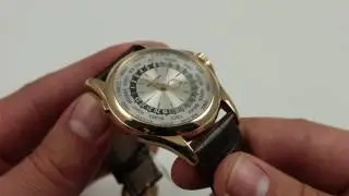 Обзор бывших в употреблении часов Patek Philippe Complications World Time 5130R Luxury