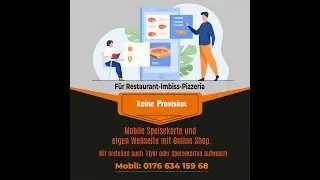 Gastronomie Online Web-Shop System f&uuml;r Restaurant und Lieferdienste