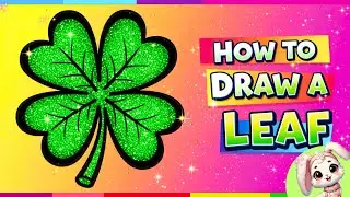 How to Draw a Leaf Step by Step | Easy Nature and Plant Drawing for Kids | Draw with Mila