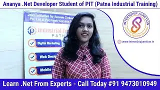 Success Story of  Intern Mrs. Ananya Singh as .NET Developer @ Internship Junction