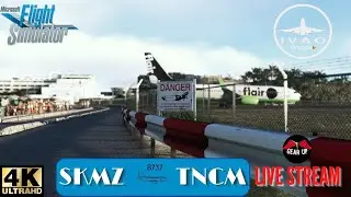 IVAO Live Stream SKMZ to TNCM