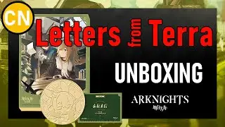 [CN] Unboxing Official Arknights x China Post Merch &ndash; Letters from Terra &ndash; Stamp Kit