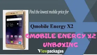 Qmobile Energy X2 UNBOXING