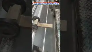 📢Lonmay PVC Decorative Film Factory is producing the new metallic texture series.  #shorts #foryou