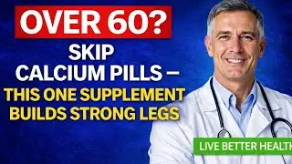 Over 60? Skip Calcium Pills &mdash; This One Supplement Builds Strong Legs.