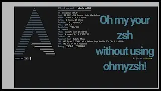 пользовательский zsh - установка плагинов и тем ohmyzsh без установки ohmyzsh [turotrial]