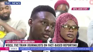 WSCIJ, TVC Train Journalists on Fact-Based Reporting