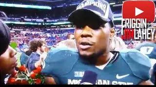 What did Jeremy Langford just say?? (Post game interview: MSU vs. OSU)