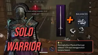 SOLO WARRIOR - BALANCED + SWORD | Gold and Glory