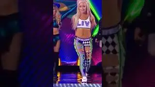 Liv Morgan entering ring #wrestling #shorts #shortsfeed