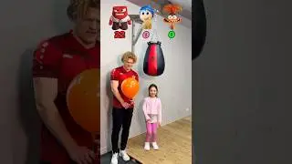 Boxing vs 3 cartoon characters | Who won?💪 #challenge #shorts