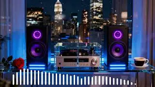 RnB Jazz Fusion Instrumental Music | Sax & Guitar under Neon Lights