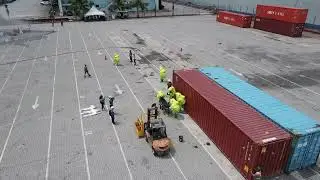NEOCXSSE 2024 Sapangar Simulation Exercise, Kota Kinabalu Sabah. Event Site Decon.