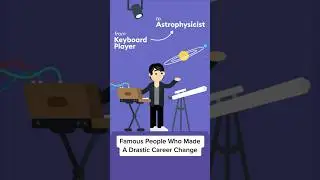 Famous people who made a big career change #careerchange #changingcareers #careerstory