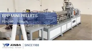 Xinda PSHJ-50 Twin Screw Line for EPP mini pellets