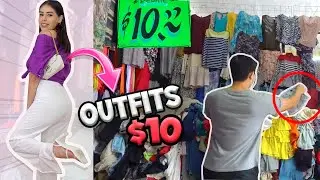 OUTFITS con ROPA del TIANGUIS *MI NOVIO los ESCOGE*