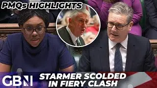 Keir Starmer SCOLDED by Speaker in FIERY PMQs over British troops in Ukraine and Trump threats