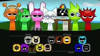 Incredibox Sprunki Reestyled ✨ Metallic Characters & Melodic Sound Mix Gameplay