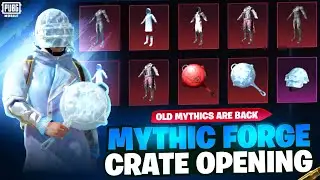 Got Glacier Set , Invader Set | Mythic Forge Crate Opening | Glacier Pan Skin |PUBGM