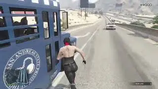 GTA 5 Apartment Heist: Prison Break BUS SETUP part 1