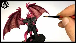 HOW to Paint RED Dragon Skin | Basic Vallejo Color PAINT Recipe