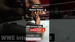 WWE intense Fight part_1 #trending #wwe #fight #shorts #short #india #romanreigns #gym