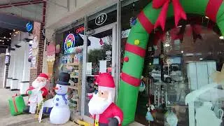 Main Street Decorations & Town Christmas Tree | Wendell, NC