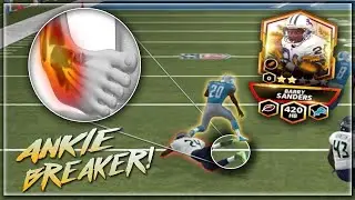 420 OVR ICONIC BARRY SANDERS BREAKING ANKLES GAMEPLAY!! MADDEN MOBILE 22 ICONIC GAMEPLAY!!
