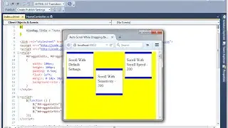 Auto Scroll While Dragging Item Using jQuery In Asp Net MVC