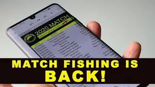 ENGLISH Match Fishing is BACK! Match Fishing Planner 2020