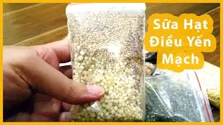 Cheoh's cook: L&agrave;m sữa hạt điều yến mạch cuối tuần