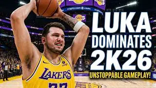 Luka Doncic Epic Takeover in NBA 2k26 Gameplay!