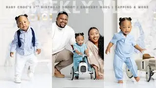 Baby Crocs 1st Birthday Shoot | Grocery Haul | Yapping | Cooking & More